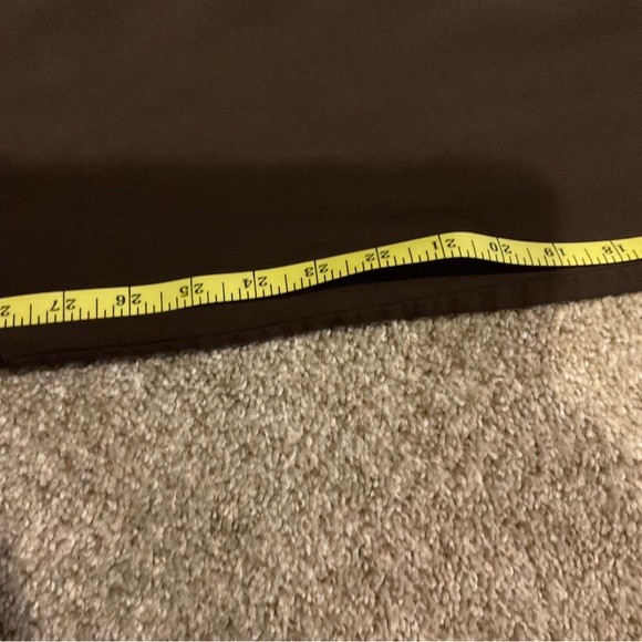 Classic Brown Spandex Blend Women's XL Pants - Picture 3 of 9